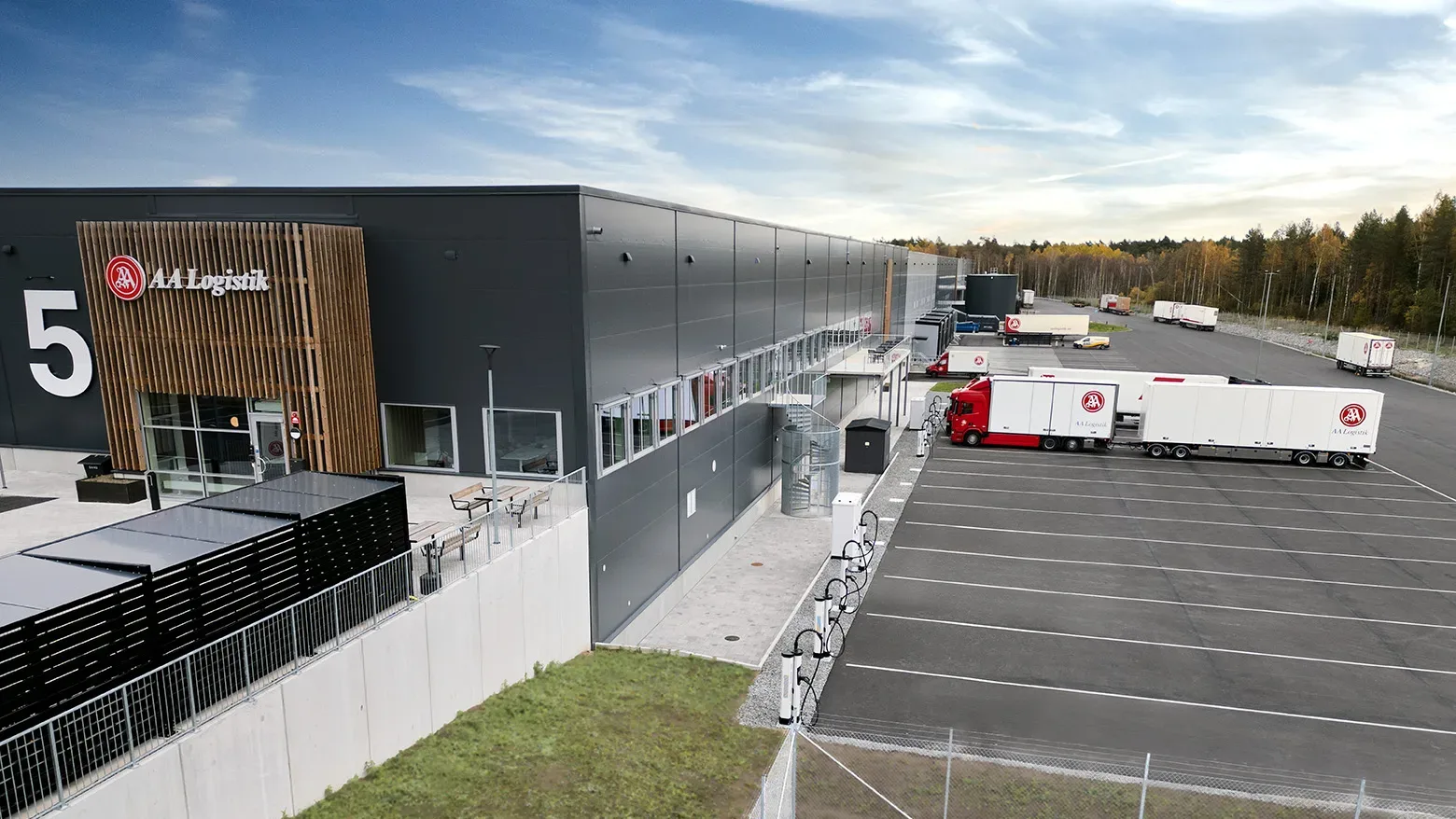 Bild: Hållbar logistik och elektrifiering
